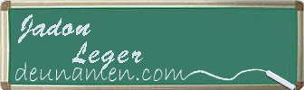 Jadon Leger Visitenkarte